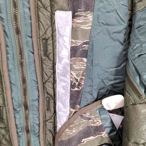 ファセッタズム FACETASM PRIMALOFT CAMO MIX MA-1 メンズ