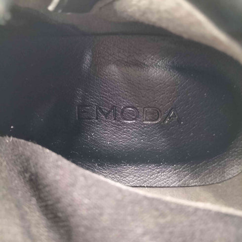 エモダ EMODA スクエアフィットロングブーツ レディース M