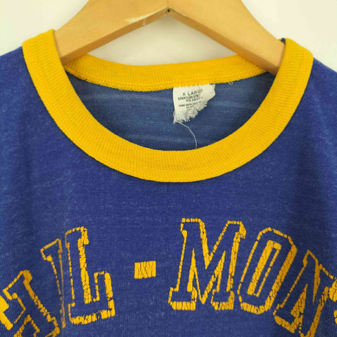 70S PHIL-MONT KIWANIS ナイロンコットン リンガーTシャツ メンズ import:XL