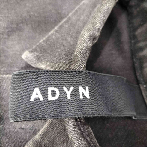 ADYN ミリタリー 半袖 デニムジャケット メンズ