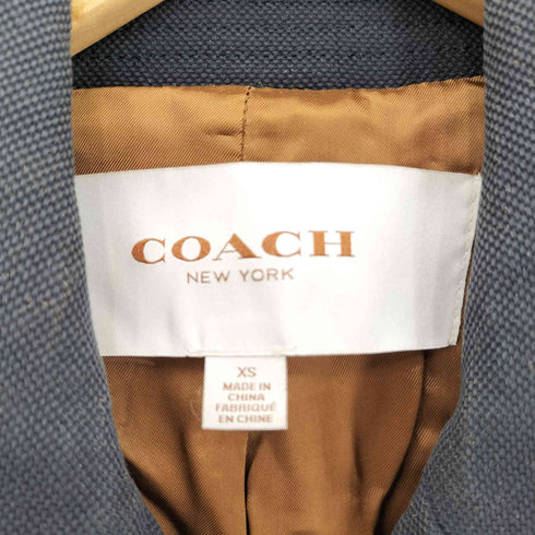 コーチ COACH ダブルライダースジャケット レディース XS