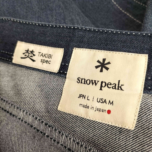 スノーピーク Snow Peak Indigo TAKIBI Pants メンズ JPN:L