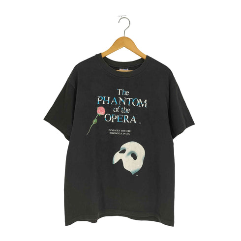 ヘインズ Hanes 90S シングルステッチ ムービープリント クルーネック Tシャツ メンズ import:L