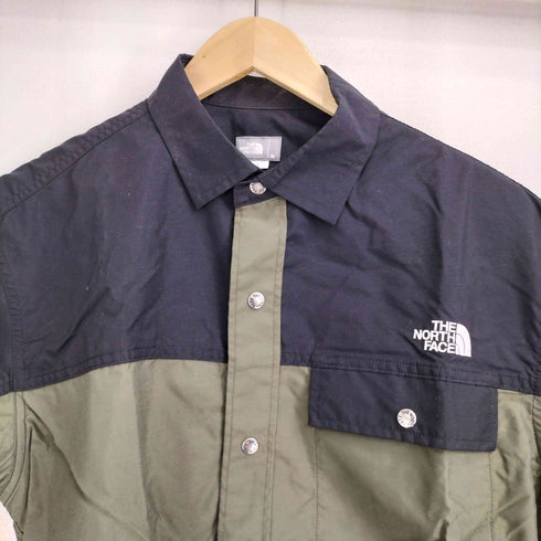 ザノースフェイス THE NORTH FACE S/S Nuptse Shirt/ショートスリーブヌプシシャツ メンズ import:M