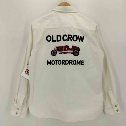 オールドクロウ OLD CROW Motordrome デザイン L/S シャツ メンズ JPN:L