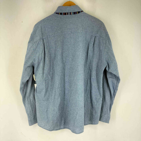 パワートゥザピープル POWER TO THE PEOPLE 刺繍デザイン L/S シャツ メンズ JPN:XL