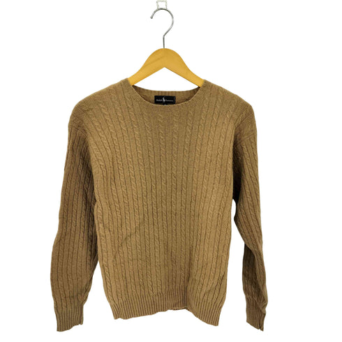 ラルフローレン RALPH LAUREN インパクト21 ウールクルーネックケーブルニット メンズ M
