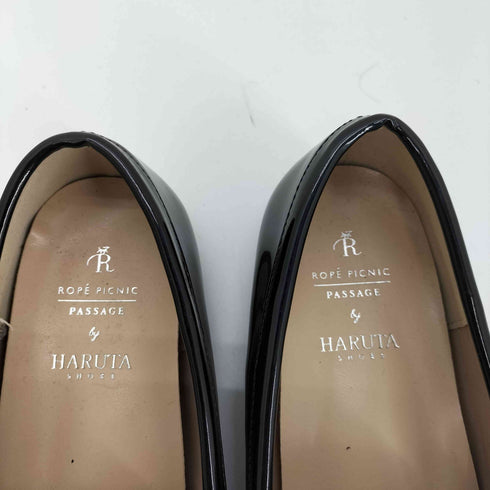 ハルタ HARUTA ホースビット エナメル パテント ローファー レディース JPN:23.5