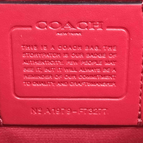 コーチ COACH ミニ アベニュー キャリーオール 2WAY ロゴチャーム ハンド ショルダーバック レディース