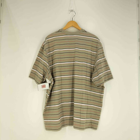 ピューリタン PURITAN 90S インド製 ビッグシルエット ボーダー クルーネック Tシャツ メンズ 3XL
