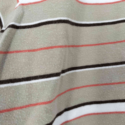 ピューリタン PURITAN 90S インド製 ビッグシルエット ボーダー クルーネック Tシャツ メンズ 3XL
