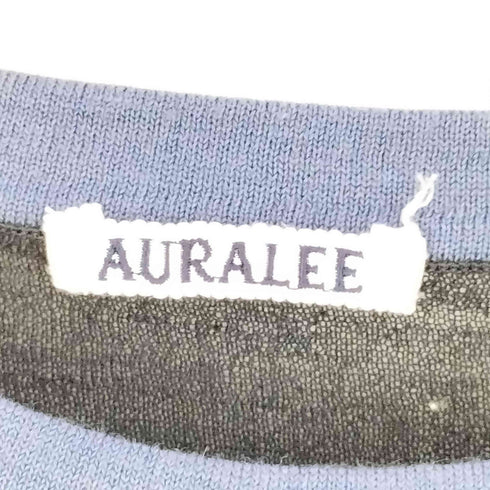 オーラリー AURALEE 24SS HARD TWIST HIGH GAUGE WOOL SILK KNIT TEE メンズ JPN:5