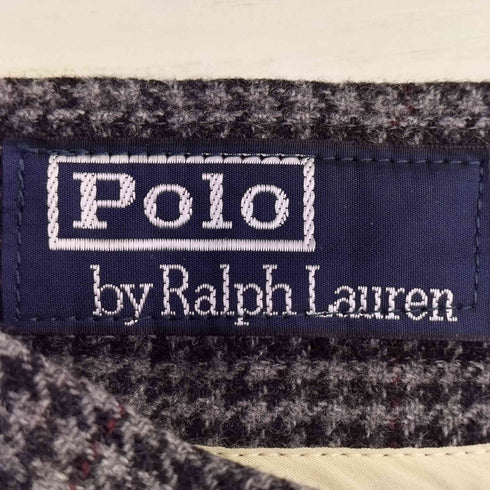 ポロバイラルフローレン Polo by RALPH LAUREN 90s~00s 千鳥格子 2タック ウールスラックス メンズ