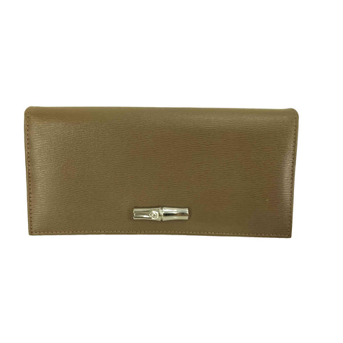 ロンシャン LONGCHAMP ROSEAU LONG WALLET フラップ 長財布 レディース