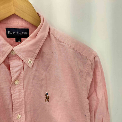 ポロラルフローレン POLO RALPH LAUREN ナイガイ ポニー刺繍 ボタンダウンシャツ レディース 160