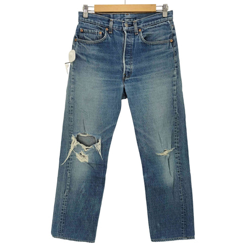 リーバイス Levis USA製 2000年製造 ボタン裏刻印546 ボタンフライ ストレートデニムパンツ 501 メンズ W32L36