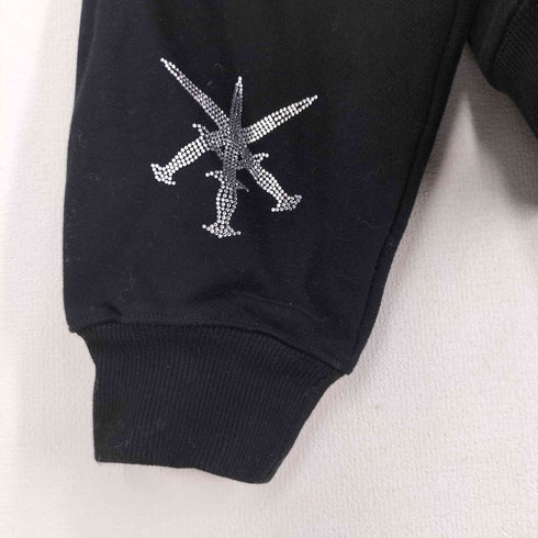 アンノウンロンドン UNKNOWN LONDON 刺繍ストーンデザイン フルジップパーカー メンズ import:XL