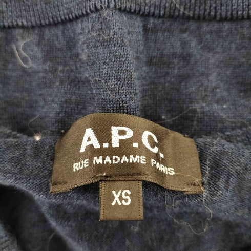 アーペーセー A.P.C. メランジウールVネックニット メンズ JPN:XS