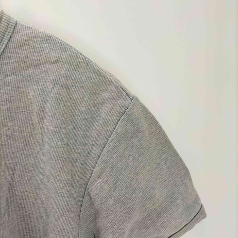 アヴィレックス AVIREX S/S ヘンリーネック ワッフル サーマル カットソー Tシャツ メンズ import:L