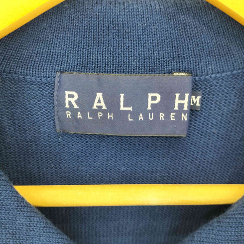 ラルフローレン RALPH LAUREN インパクト21 レーヨン混 ニットポロシャツ レディース M