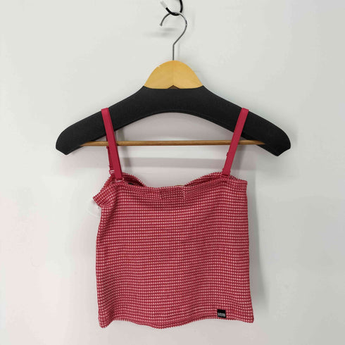 ヒステリックグラマー HYSTERIC GLAMOUR POP BERRY 刺繍 チューブトップ レディース FREE