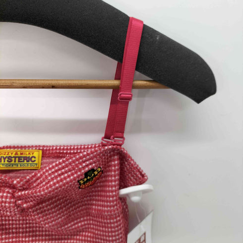 ヒステリックグラマー HYSTERIC GLAMOUR POP BERRY 刺繍 チューブトップ レディース FREE