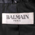 バルマンパリ BALMAIN PARIS ラムレザー2Bテーラードジャケット メンズ import:M