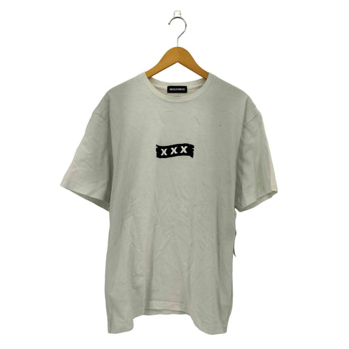 ゴッドセレクショントリプルエックス GOD SELECTION XXX ボックスロゴ Tシャツ カットソー メンズ XL