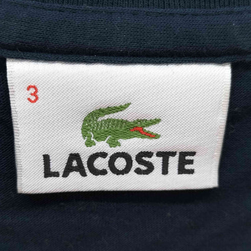 ラコステ LACOSTE ワンポイント ロングスリーブTシャツ ロンT メンズ JPN:3