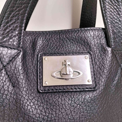 ヴィヴィアンウエストウッド Vivienne Westwood モシーク 裏地総柄 orb オーブ 2WAY レザーショルダーバッグ レディース