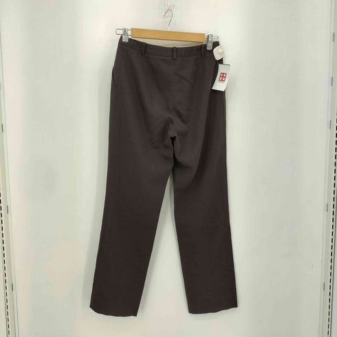 バーバリーロンドン BURBERRY LONDON ノータックスラックスパンツ レディース 38