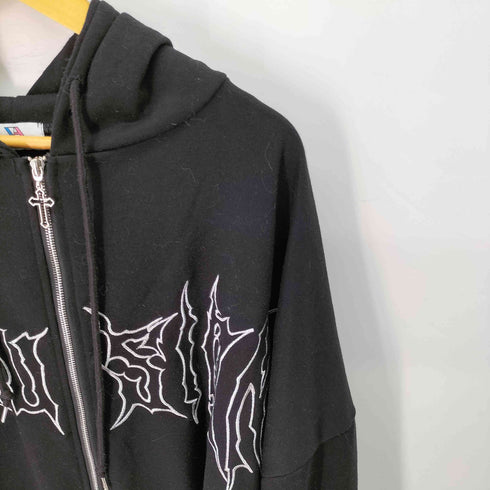 ヴォルカンアンドアフロダイティ VOLCAN&APHRODITE メタルクロスジップアップパーカー メンズ JPN:L