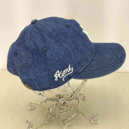 エメレオンドレ AIME LEON DORE チームロゴ刺繍 6パネルデニムキャップ メンズ