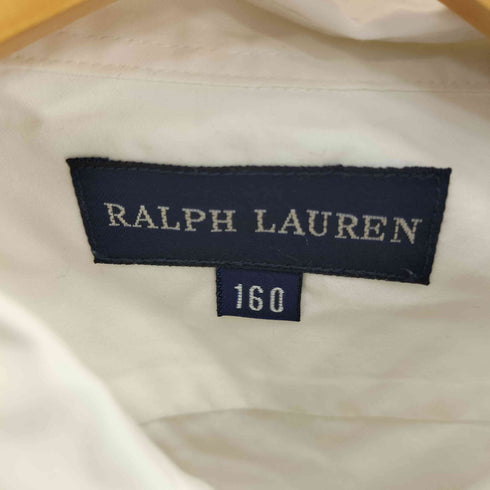 ラルフローレン RALPH LAUREN ナイガイ ポニー刺繍 L/S レギュラカラーシャツ レディース 150