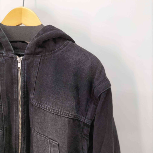 ハレ HARE 25SS 2WAYデニムフードブルゾン メンズ JPN:M