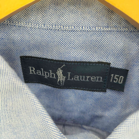 ラルフローレン RALPH LAUREN ナイガイ ポニー刺繍 L/S シャツ レディース 150