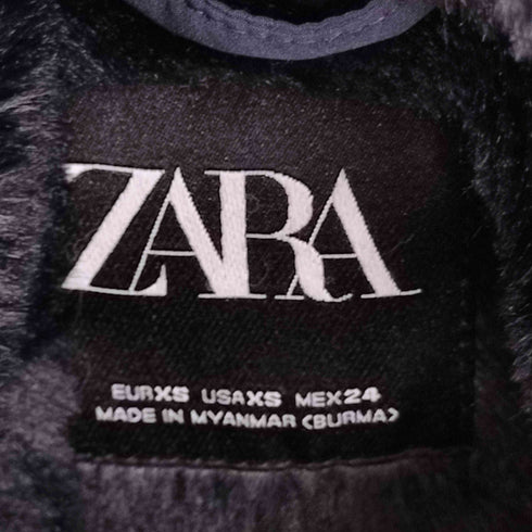 ザラ ZARA 裏地ファー ダウンジャケット レディース US XS