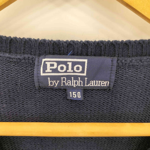 ポロバイラルフローレン Polo by RALPH LAUREN ナイガイ ポニー刺繍 コットンニット レディース 150