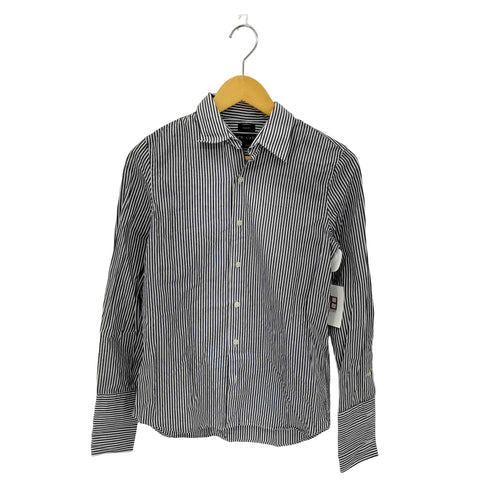 ラルフローレン RALPH LAUREN イタリア製 ストライプシャツ レディース 6