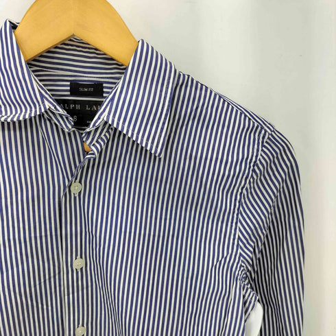 ラルフローレン RALPH LAUREN イタリア製 ストライプシャツ レディース 6