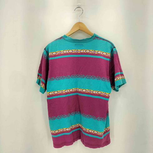 シュプリーム Supreme Navajo Aztec Colourful Design T-Shirt ストライプ柄 ポケット付き シャツ カットソー メンズ