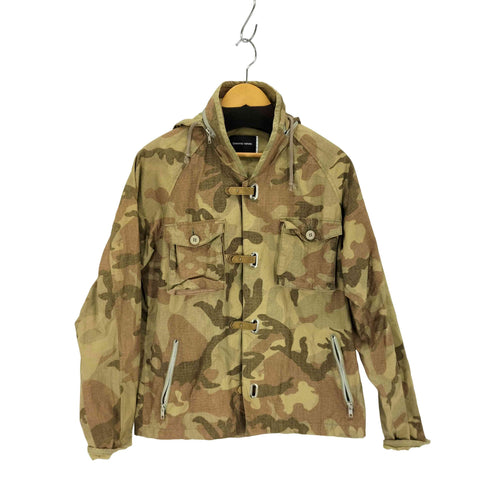 SEESWAY SATIATE ウッドランドカモ リップストップ パッカブル ジャケット メンズ JPN:L