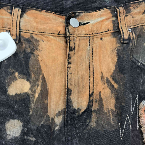 ミニマル mnml 再構築ボンテージデニムパンツ メンズ 33