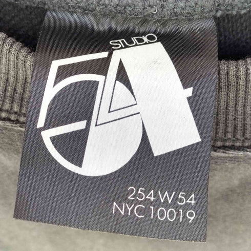 ビューティーアンドユースユナイテッドアローズ BEAUTY & YOUTH UNITED ARROWS STUDIO 54 LOGO SWT/スウェット メンズ