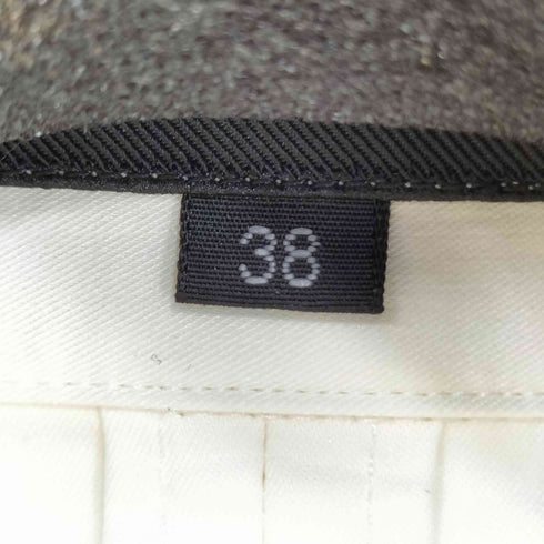 バーバリーブラックレーベル BURBERRY BLACK LABEL レースフリルシャツ レディース 38