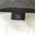 バーバリーブラックレーベル BURBERRY BLACK LABEL レースフリルシャツ レディース 38