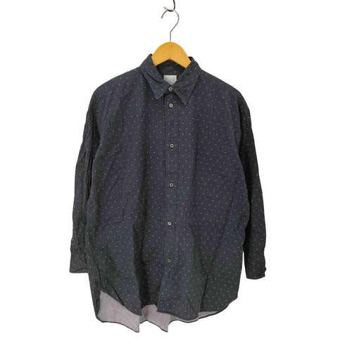 ポールスミス Paul Smith ピンドット オーバーシルエットシャツ メンズ import:M