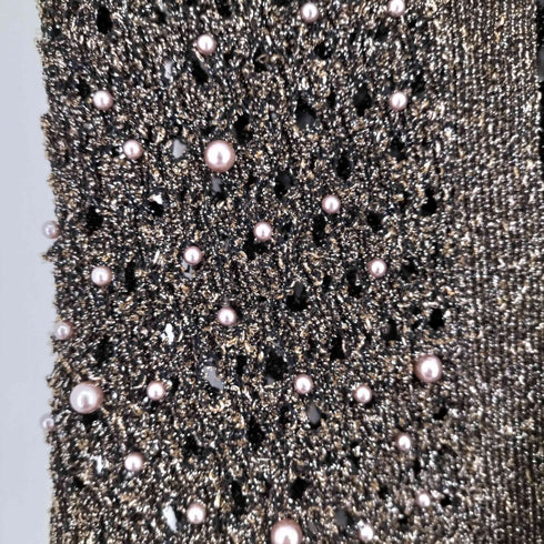 ザラ ZARA パール ラメ ニット Knit Vest レディース