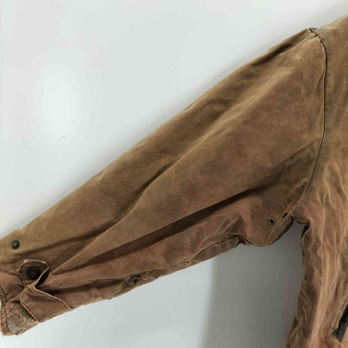 バブアー Barbour イングランド製 裏地チェック BUSHMAN JACKET メンズ import:L