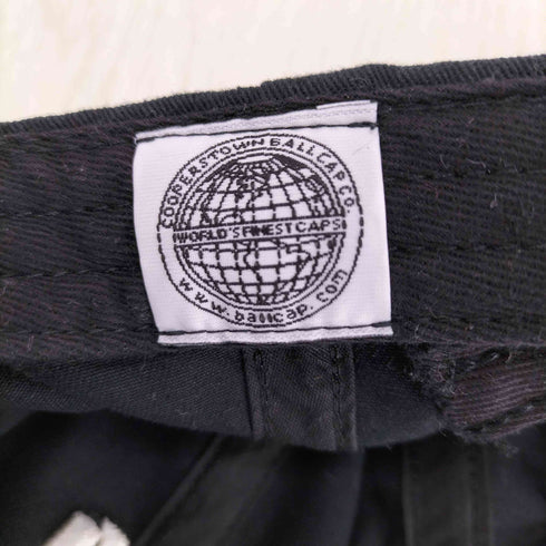 クーパーズタウン COOPERSTOWN USA製 ロゴ刺繍 6パネルキャップ メンズ